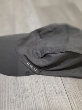 Forclaz Lightweight Hiking Cap | Gray Adjustable Outdoor Hat